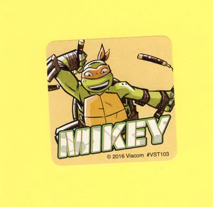 40 Teenage Mutant Ninja Turtles Value Aufkleber - Party Gastgeschenke - Michelangelo - Bild 1 von 1