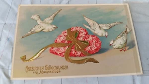 Herzlichen Glückwunsch Namenstage Jagd Ansichtskarte Postkarte 8434 - Picture 1 of 2