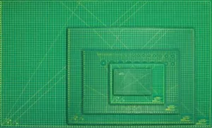 A1/A2/A3/A4/A5 Cutting Rotary Mat Self Healing Non Slip Craft Printed Grid* - Picture 1 of 6