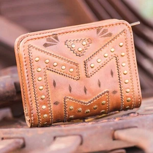 StS Ranchwear Western Geldbörse Damen Wayfarer Soni Braun STS65441 - Bild 1 von 3