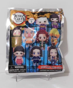 Demon Slayer: Series 4 3D Foam Collectible Bag Clip New Sealed  Blind Bag - Picture 1 of 3