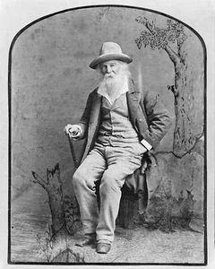 Walt Whitman 8X10 Foto Bild Bild schwarz weiß amerikanischer Dichter & Journalist #15 - Bild 1 von 1