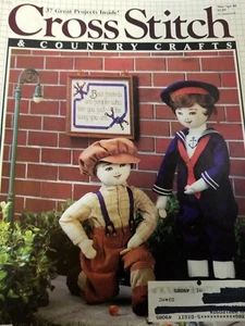 Lot 12 Cross Stitch & Country Craft Magazine Select Issues 1988 thru 1995 (35) - Bild 1 von 12
