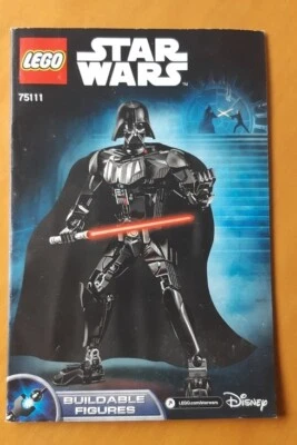 Manual de instrucciones del LEGO Star Wars: Darth Vader (75111) - Imagen 1 de 3