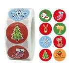 Supplies Merry Christmas Candy Bag Labels Sealing Stickers Christmas Stickers