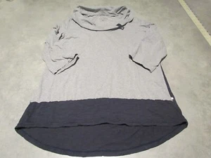 Neon Buddha Shirt Damen groß blau grau verstellbar ärmelig blau grau - Bild 1 von 7