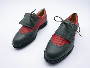 Mc. Lean. Donna Golfschuh Basse Scarpa Sport con Lacci Tg. 38,5 Eu Art.14642-100 - Zdjęcie 1 z 5