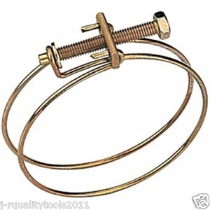 ABRAZADERA DE MANGUERA DE ALAMBRE DE ACERO DE 6" DE GRAN DIÁMETRO PARA COLECTOR DE POLVO MANGUERA DE RECOLECCIÓN - Imagen 1 de 1