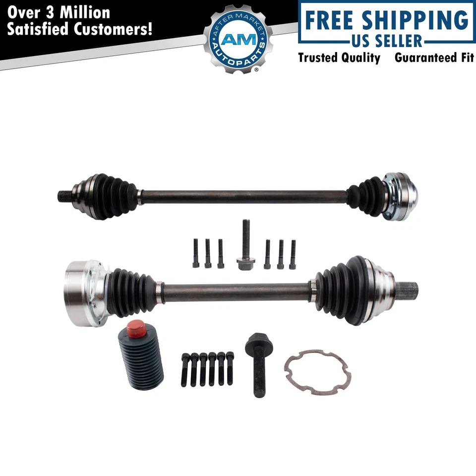 Conjunto de conjunto de eixo dianteiro CV compatível com Volkswagen Golf 2013 - Imagem 1 de 4