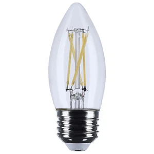 4 Watt B11 LED - Medium Base - Clear - 5000K CCT - 120 Volt - 24-Pack - Picture 1 of 6