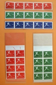 H121, H122 Sweden 1958 Scott #524-528 Soccer World Cup football MNH st - Picture 1 of 3