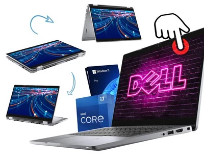 2in1 DELL Latitude 5330 FHD IPS i7 12gen 32GB und bis 4TB SSD NVMe Win11 TOUCH - Bild 1 von 4