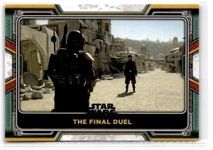 2022 Topps Star Wars: The Book of Boba Fett #93 The Final Duel - Picture 1 of 2