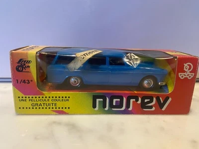 NOREV PLASTQUE ANCIENNE PEUGEOT 404 BREAK - ÉCHELLE 1/43 IDEM PAYA  - Photo 1/4