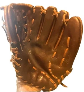 De colección Raro Jockey Guante de Béisbol Profesional Cuero Crudo Leyenda Steer Hide Pro - Imagen 1 de 14