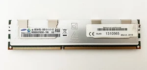 SAMSUNG 8GB 2Rx4 PC3L-10600R DDR3-1333 SERVER MEMORY MODULE - Picture 1 of 2