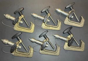 6 DeSisti C-Clamp Mounts - Studio Lighting Mount - Heavy Duty - Afbeelding 1 van 5