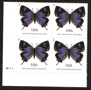 US Scott #5568, Plate Block #B11111 2021 Butterfly VF MNH Lower Left - Picture 1 of 1