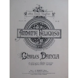 Dancla Charles Andante Religioso Violino Pianoforte O Harmonium - Bild 1 von 4