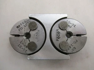 GTD 10-32 NF/NF-3 Threaded Ring Gage set No Go P.D. .1678 Go P.D. .1687 Set - Picture 1 of 3