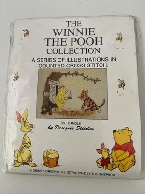 Winnie the Pooh Collection Designer Stitches Candle Cross Stitch Kit NIP - Image 1 of 2