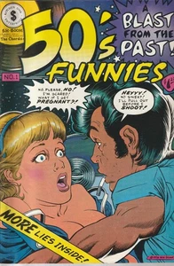 50's Funnies #1 A Blast From the Past Kitchen Sink 1980 - Picture 1 of 2