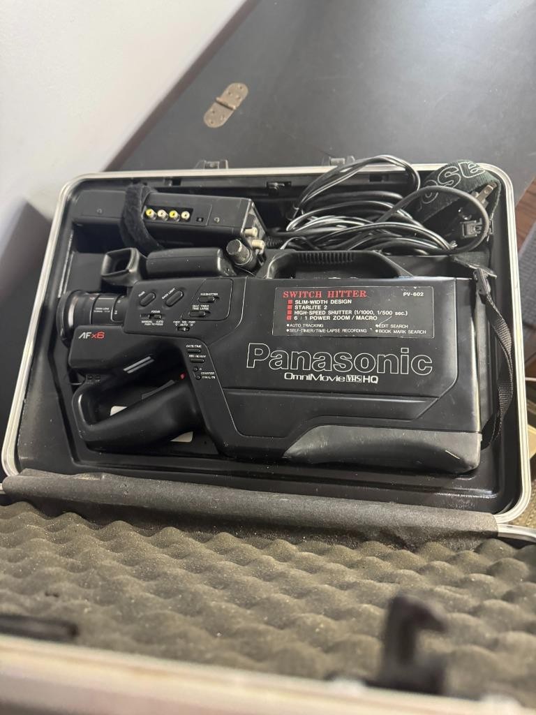 Panasonic Omnimovie Vhs Indiana Vintage Movie Cameras for Panasonic Omnimovie Vhs Indiana Vintage Movie Cameras for