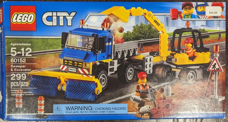 Lego 60152 Sweeper & Excavator - Image 1 of 1