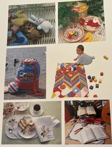 Vtg Rare Torstar Books STITCH A GIFT 30 Imaginative Presents to Sew 1984 - Picture 1 of 24