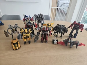 Transformers Movie Bundle Deluxe Class Lot Figures - Picture 1 of 2
