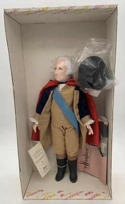 Effanbee Doll F&B George Washington President Series 16” Vinyl NRFB 1983–84 - Image 1 of 4