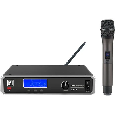 BST UDR116 1-KANAL UHF FUNKMIKROFON SET HANDSENDER BÜHNE SHOW PARTY MUSIK DJ - Bild 1 von 3