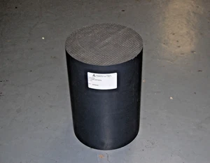 Mitsubishi Chemical 01616120042 Nylatron GSM PA6 Stab, 8" Durchmesser x 12" Länge - Bild 1 von 3