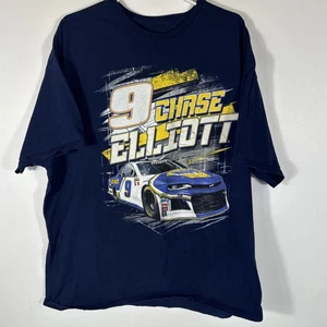 Camiseta azul manga corta Chase Elliott #9 NASCAR Hendrick Motorsports - Imagen 1 de 19