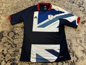 adidas TEAM GB 2012 OLYMPIC HOME SHIRT Men’s Size Large SOCCER JERSEY - Picture 1 of 11