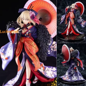 27cm Fate/Stay Night Saber Alter Kimono Escala 1/7 Figura Modelo Muñeca Juguetes Decoración  - Imagen 1 de 10