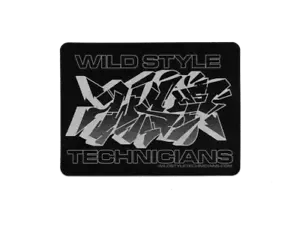 "Pegatina con logotipo de graffiti Wild Style Technicians WST 4"" x 3"" - ¡ENVÍO GRATUITO! - Imagen 1 de 1