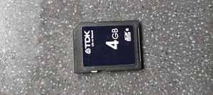 TDK SDHC 4GB Class 6 Secure Digital for Cameras/Camcorder/PDA - Picture 1 of 2