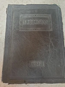 Mortonian - 1927 - J Sterling Morton HS yearbook , Cicero, IL - Free Shipping - Picture 1 of 13
