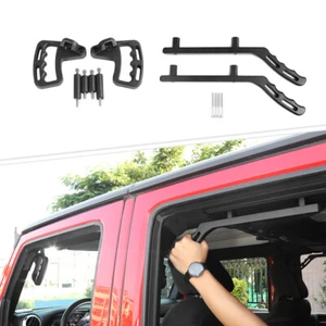 Front & Rear Bars Grab Handles Grip Handle Kits for Jeep Wrangler JK JKU 2007-18 - Picture 1 of 8