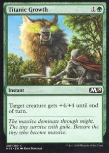 Titanic Growth 205/280 Core Set 2019 M19 Magic Magic casi nuevo - Imagen 1 de 1