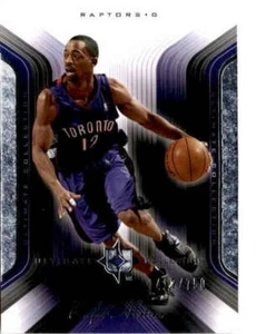 2004-05 UD Ultimate Collection #105 Rafer Alston /750 Toronto Raptors - Picture 1 of 2