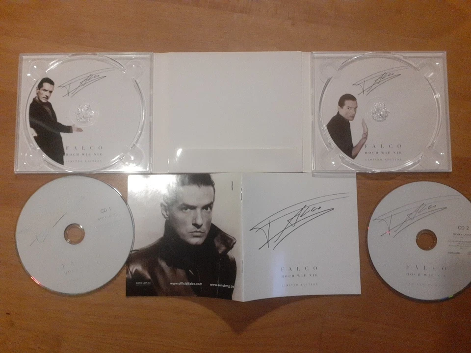 2-CD-Set FALCO Hoch Wie Nie - Greatest Hits Lim. Edition SONY 2007 Luxus-Digipak - Bild 1 von 1