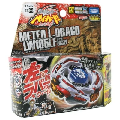Takara Tomy Meteo L-Drago LW105LF BB-88 + струнная пусковая установка Beyblade Metal Fusion - Изображение 1 из 4