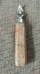 Vtg Edlund Co. Bottle/Can Opener w/ Wood Handle - Picture 1 of 5