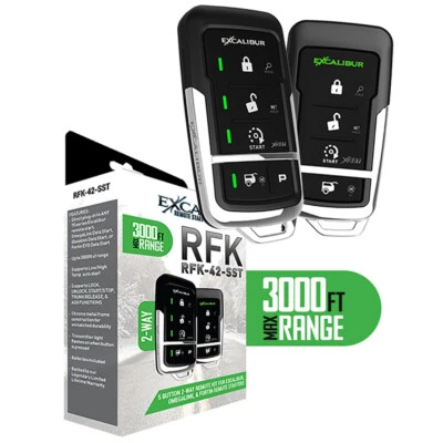 Excalibur Alarms Rfk-42-Sst Omega Multipurpose Remote Kit: 2-Way 5-Button Rf - Image 1 of 2