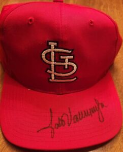 Fernando Valenzuela Signed St.Louis Cardinals Ball Cap Hat Tough  Autograph 