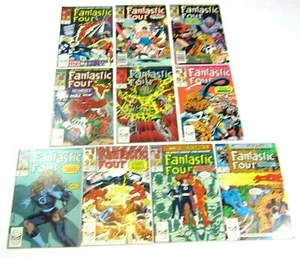 10 Vintage 1989-1990 Fantastic Four Comic Books Marvel Copper Age Comics - Picture 1 of 12