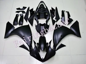 Fit for 2009-2011 YZF R1 Matte Black ABS Plastic Injection Bodywork Fairing Kit - Foto 1 di 8