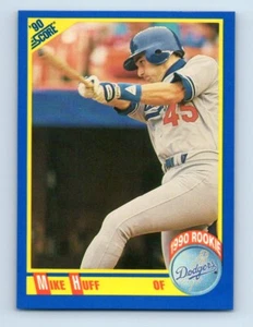1990 Score Mike Huff Rookie Los Angeles Dodgers #597 - Picture 1 of 2